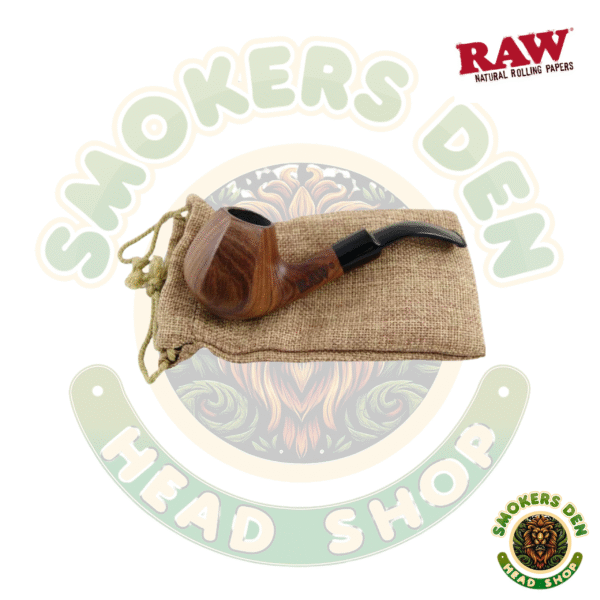Second image of RAW Natural Wooden Smoking Pipe