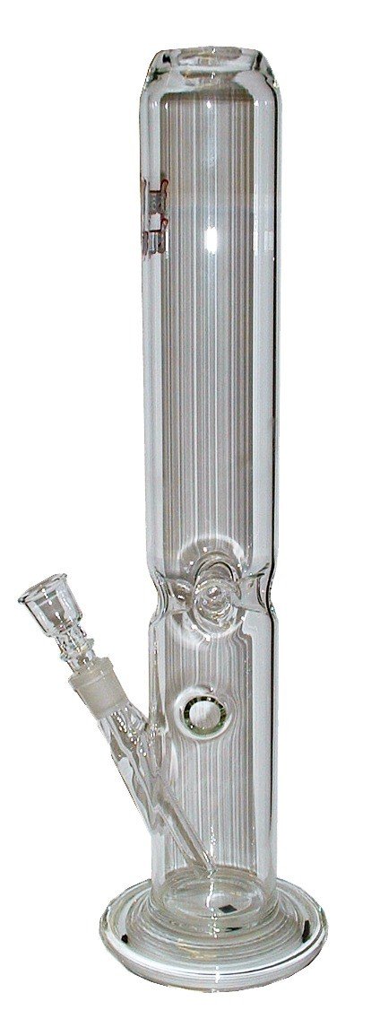 Basil Bush Chunky Glass Ice Bong 45cm R7