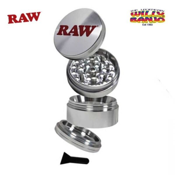 Second image of RAW Aluminium 4-Part 56mm Sifter Grinder