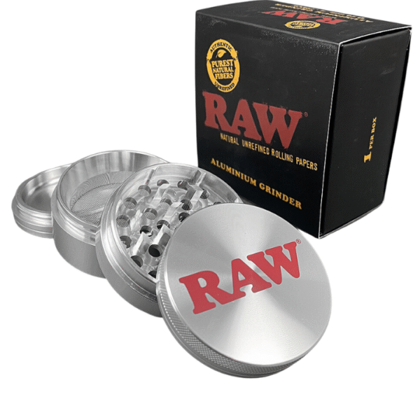 RAW Aluminium 4-Part 56mm Sifter Grinder