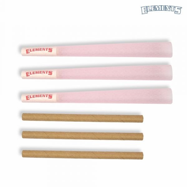 Second image of Elements Pink King Size Pre-Rolled Cones