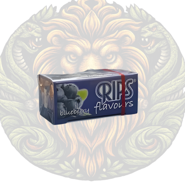 Rips rolls blueberry flavored rolling papers