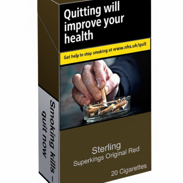 Sterling Superkings Original Red 20 Cigarettes