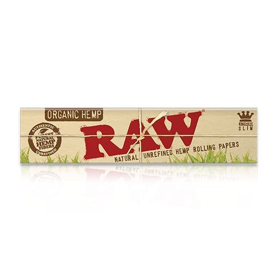 Raw Organic hemp rolling king size slim papers