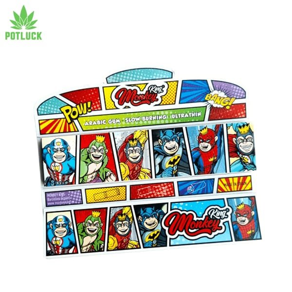 Monkey king Superhero Kingsize rolling papers+ tips