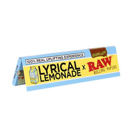 Raw Lyrical Lemonade Rolling Papers
