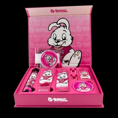 G-Rollz Thug for life set Rolling papers+ tips+ prerolled cones+ prerolled tips+ grinder