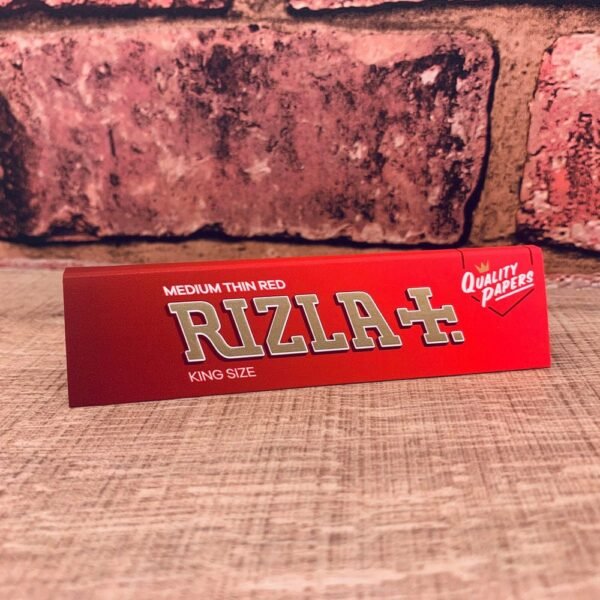 Rizla+ Medium Thin Red King Size Papers