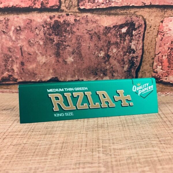 Rizla+ Medium thin green Kingsize papers