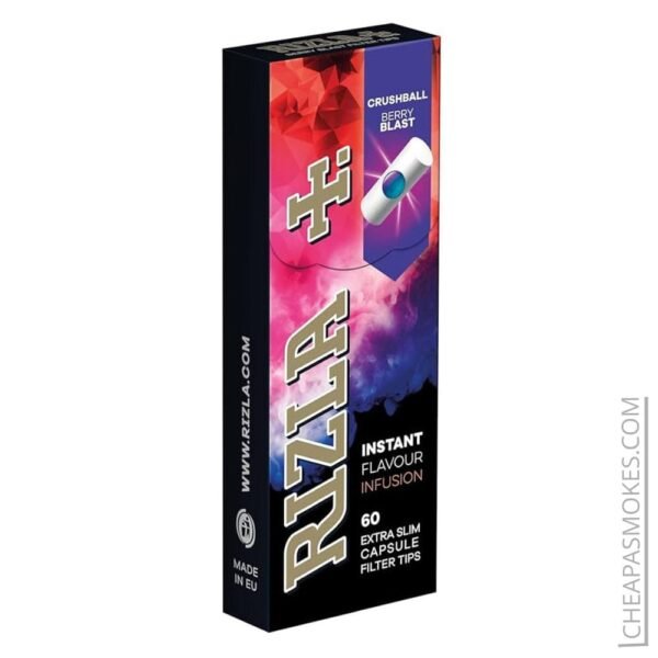 Rizla+ Crushball Berry Blast Filter tips