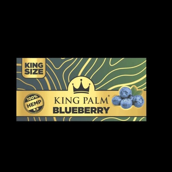 King Palm Blueberry Kingsize papers + tips