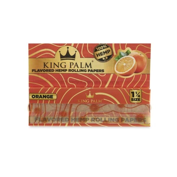 King Palm Orange Flavored Hemp Rolling Papers