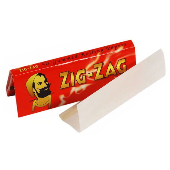 Zig Zag Red Gummed Rolling Papers