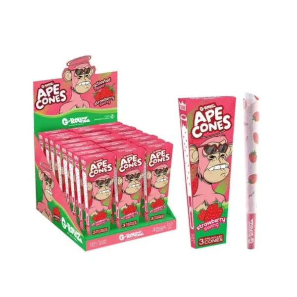 Grollz Ape Cones Strawberry Swing Prerolled Cones