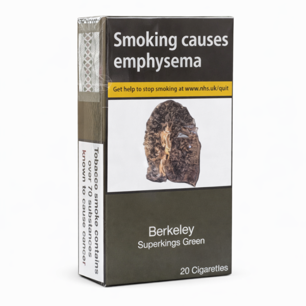 Berkley Superkings Green 20 Cigarettes