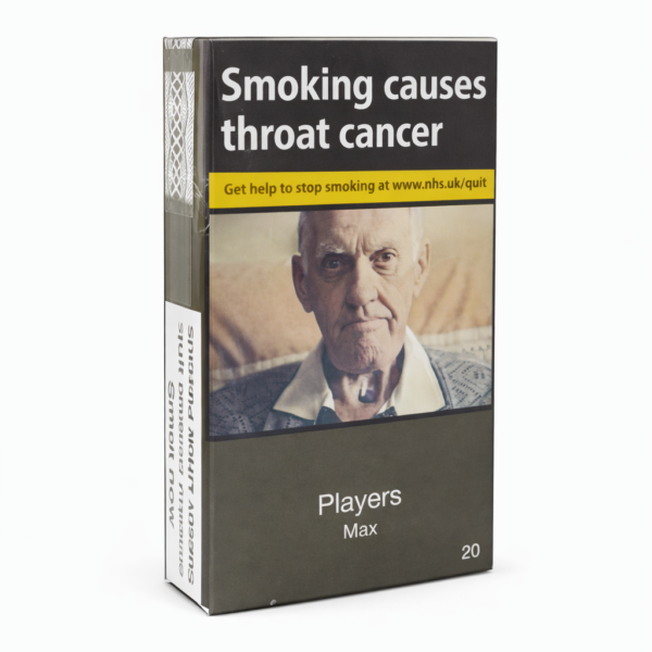 Players Max 20 Cigarettes