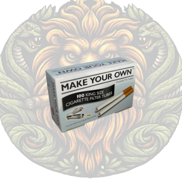 Make your own 100 King Size Cigarette filter tubes
