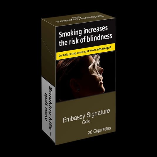 Embassy Signature Gold 20 Cigarettes