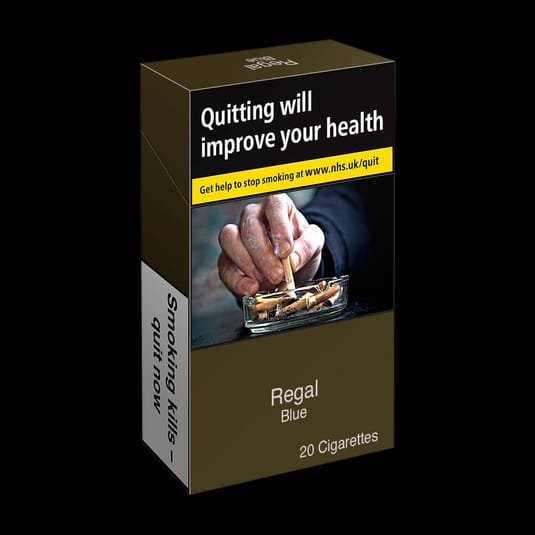 Regal Blue 20 Cigarettes