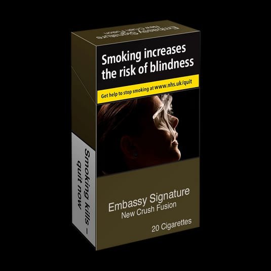 Embassy Signature New Crush Fusion 20 Cigarettes