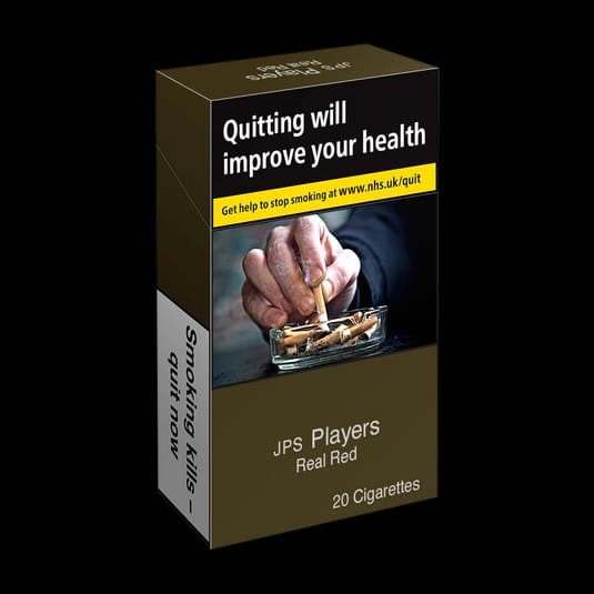 Players Real Red King Size 20 Cigarettes