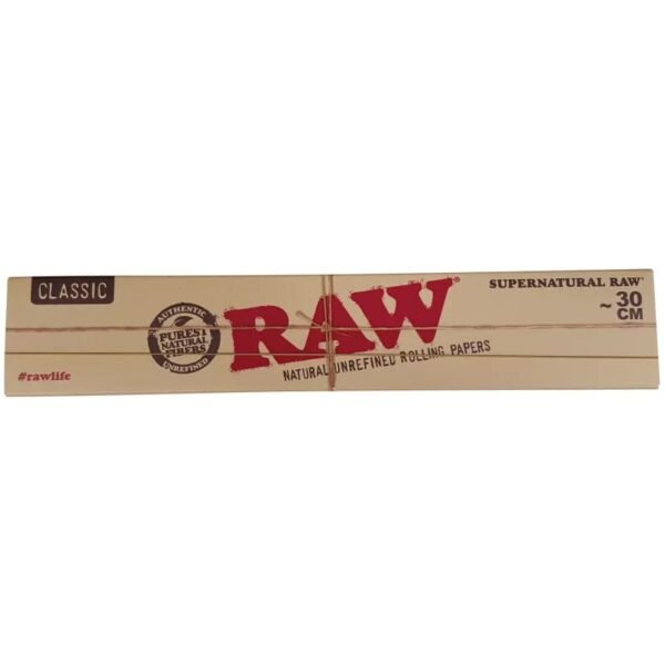 Raw Supernatural unrefined 30cm papers
