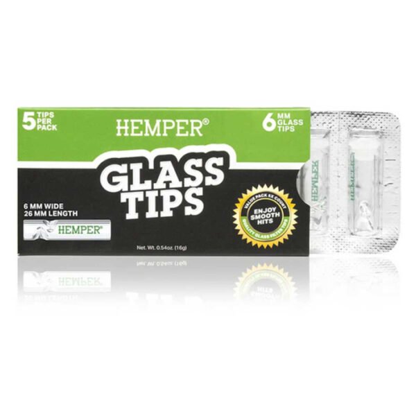Hemper 6mm Glass tips