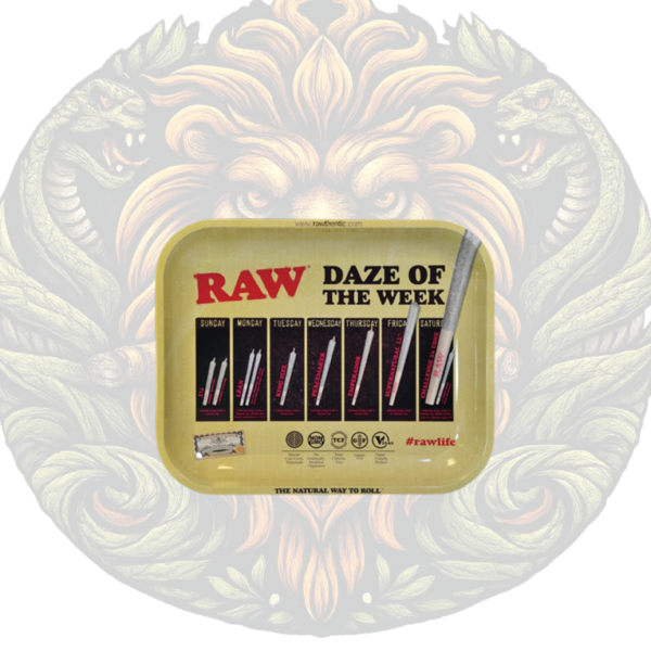 Raw Daze of the Week Large rolling tray