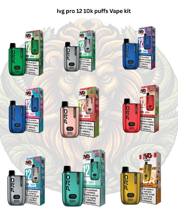 IVG PRO 12 upto 10K puffs