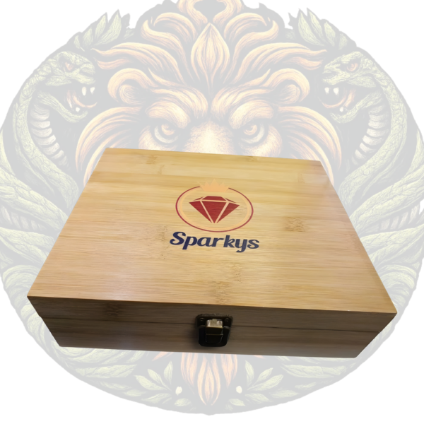Sparkys Extra large wooden storage box