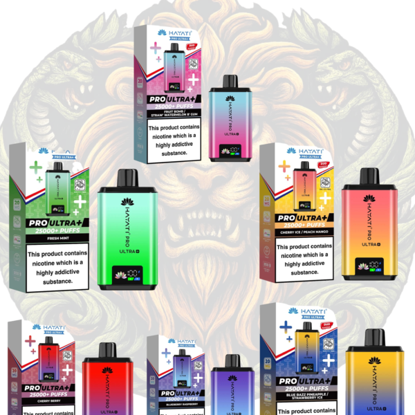 Hayati Pro Ultra+ 25000+ Puffs